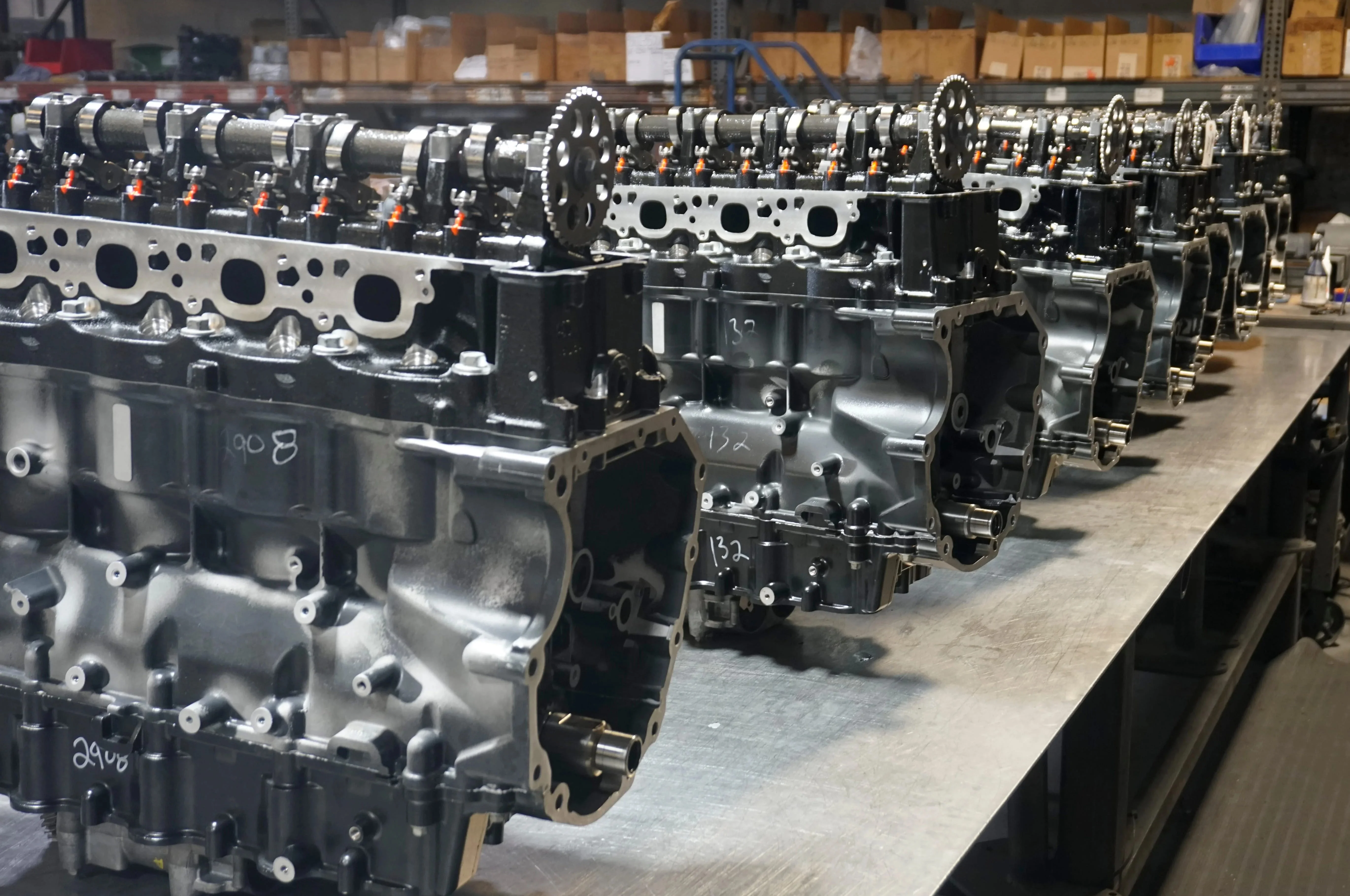 A line of newly remanufactured powerheads.
